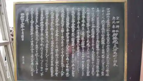 寳田恵比寿神社の歴史