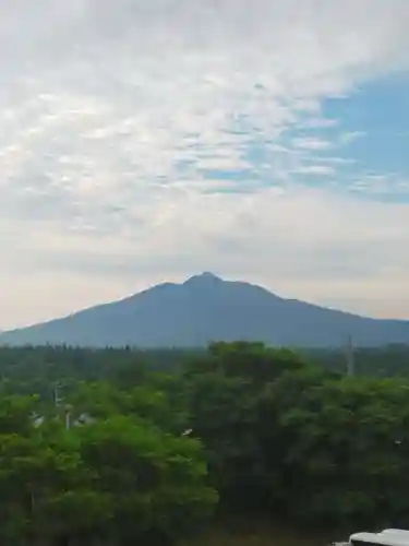 岩木山神社奥宮の景色