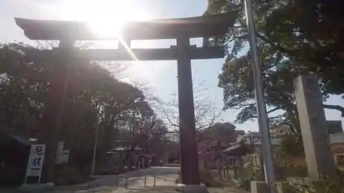 愛知縣護國神社の鳥居