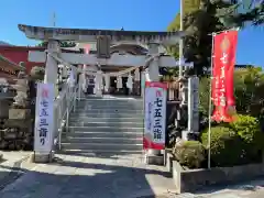 武蔵第六天神社の鳥居