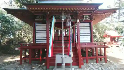 鼻節神社の本殿・本堂