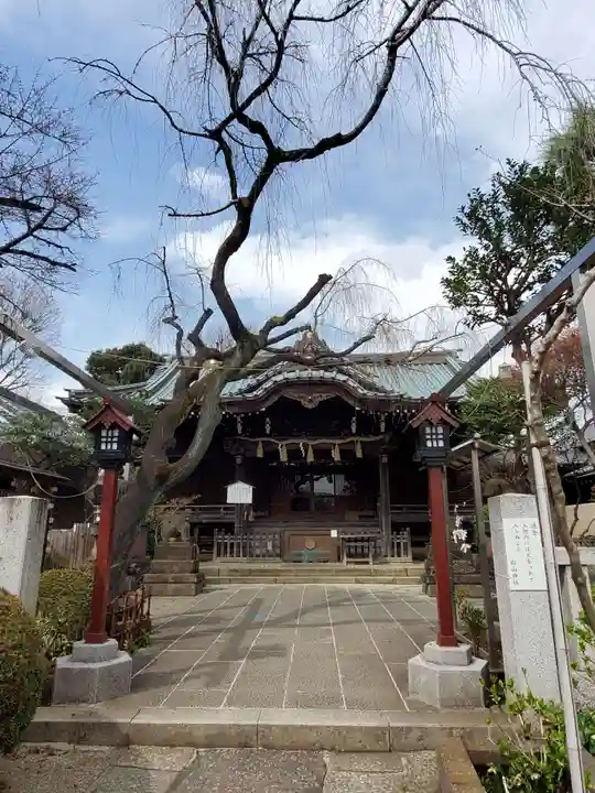 白山神社の本殿・本堂