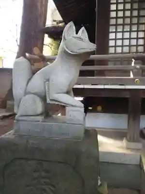 稲荷神社の狛犬