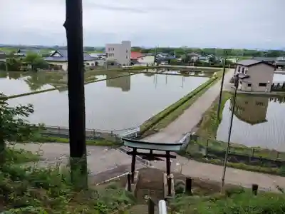 鸕鷀草神社の鳥居