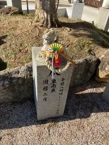 松江宗忠神社の像