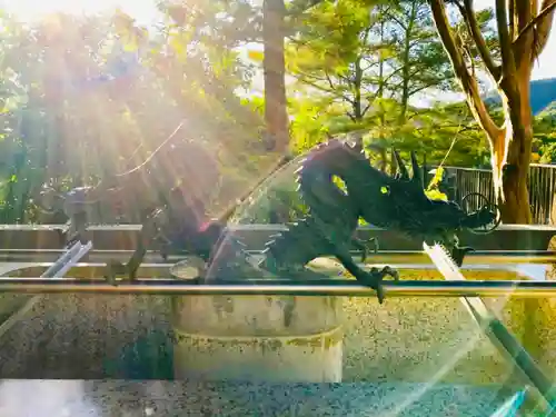 常陸国出雲大社の手水舎