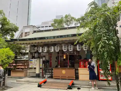 露天神社（お初天神）の本殿