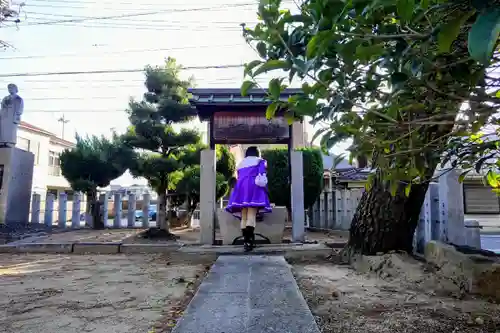 八幡社（寺津八幡社）の手水舎