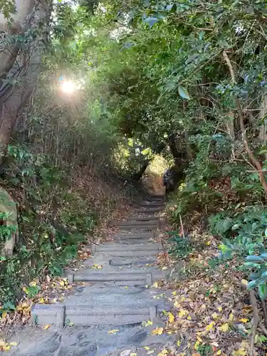 小香十一面観音堂の自然