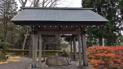 本輪西八幡神社の手水