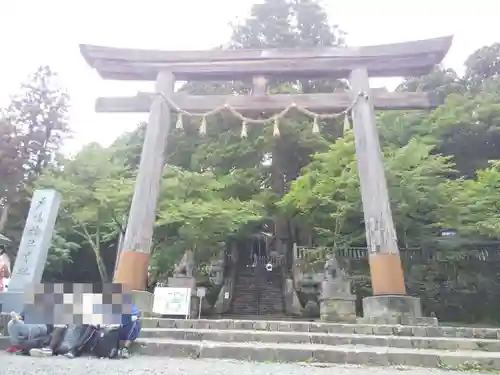 戸隠神社中社の鳥居