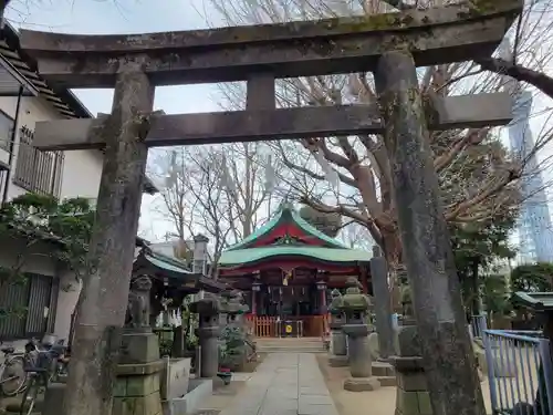 秋葉神社の鳥居
