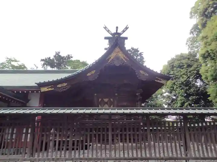 越ヶ谷久伊豆神社の本殿・本堂