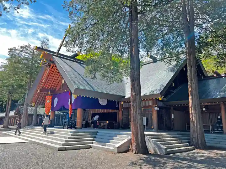 北海道神宮の本殿・本堂