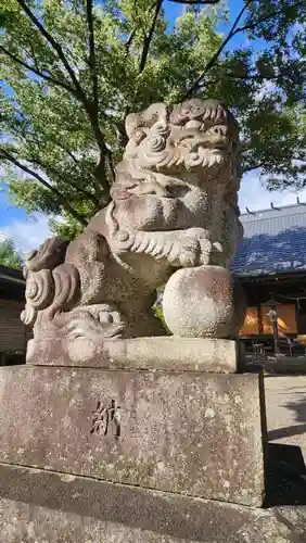 北宮諏方神社の狛犬