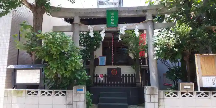諏訪神社の鳥居
