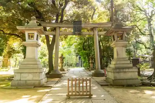 赤坂氷川神社の鳥居