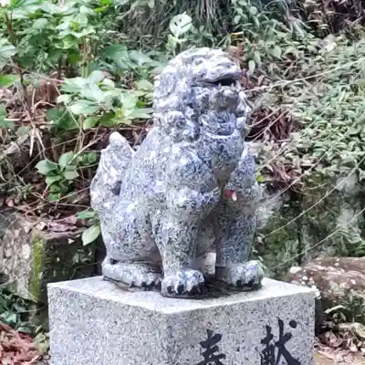 堤雄神社の狛犬