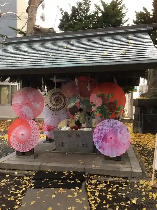 札幌諏訪神社の手水舎