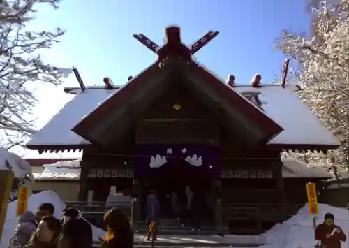 留萌神社の本殿