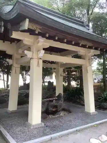 島田神社の手水舎