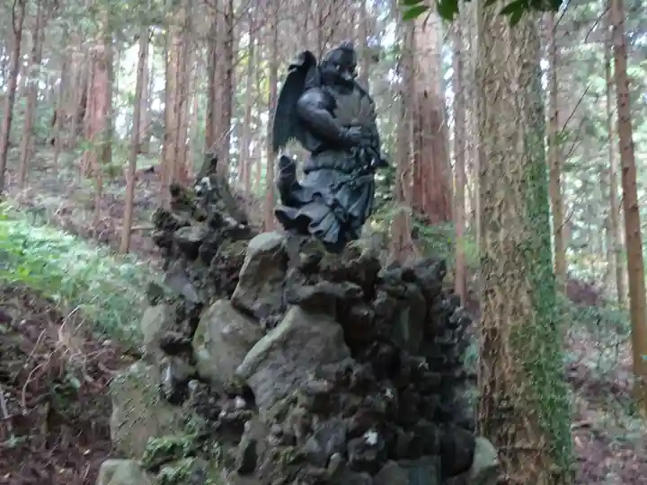 最乗寺(道了尊)の像