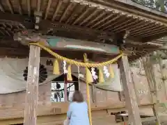 中之嶽神社の本殿