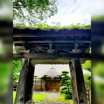 恵日寺の山門・神門