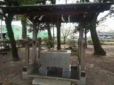 神明宮の手水舎