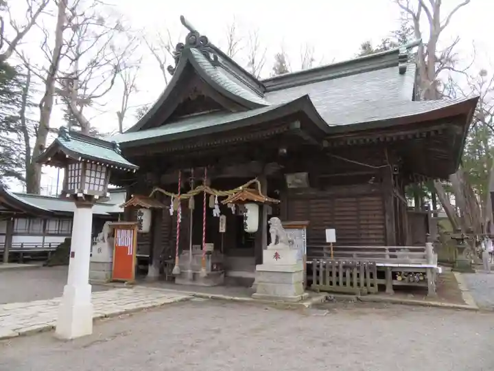 小室浅間神社の本殿・本堂