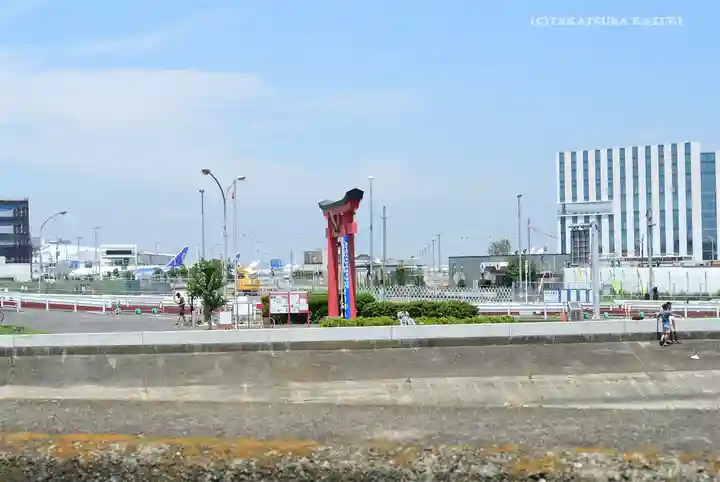 東京羽田 穴守稲荷神社の周辺