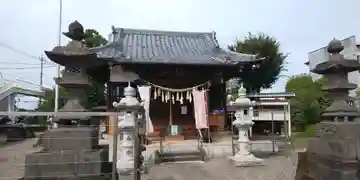 佐谷田神社の本殿・本堂