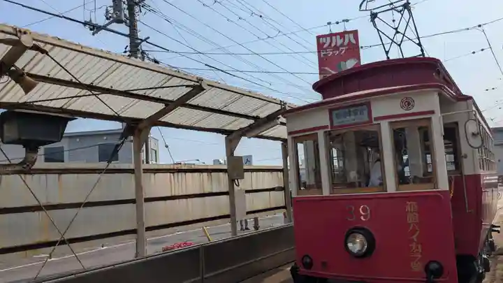 湯倉神社の周辺