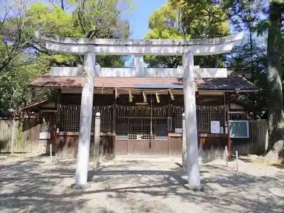 一御田神社の鳥居