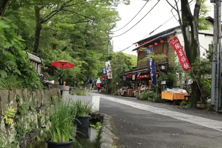 深大寺の周辺