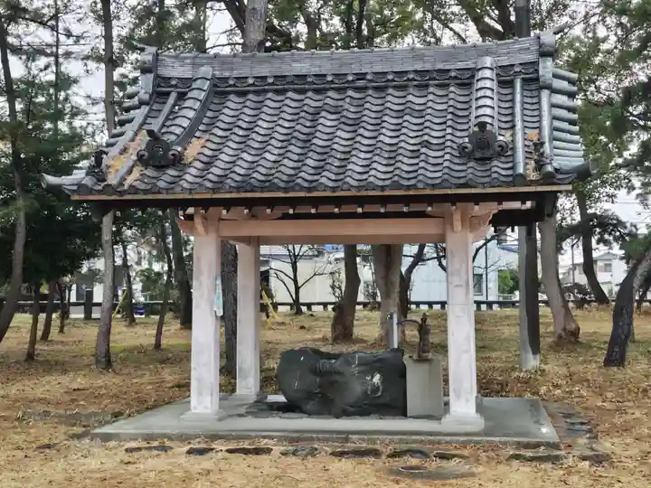 豊石神社の手水舎