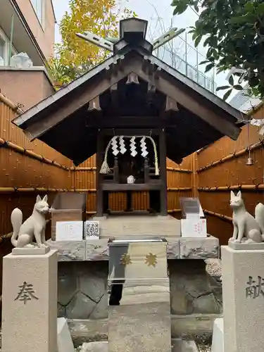 代沢稲荷の本殿・本堂