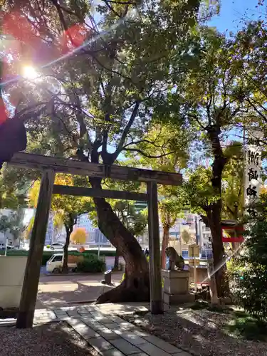 洲崎神社の鳥居