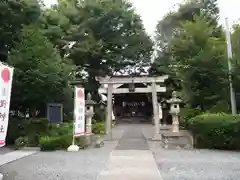 立川熊野神社の鳥居