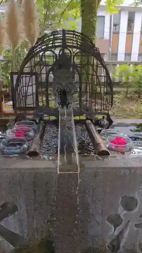 若宮神明社の手水舎