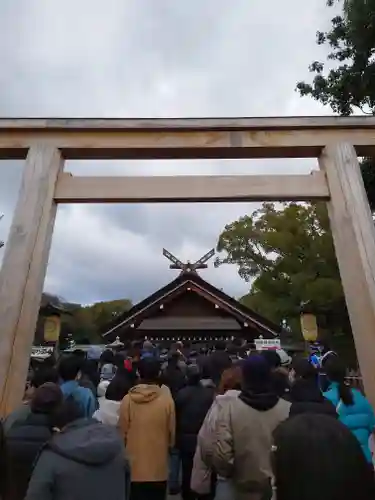 和泉國一之宮　大鳥大社の鳥居