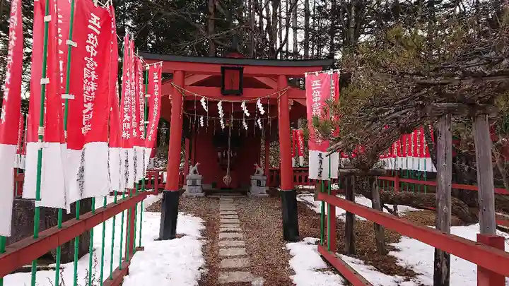 日光二荒山神社中宮祠の鳥居
