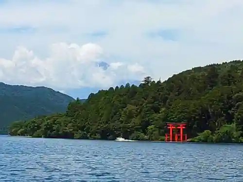 箱根神社の景色