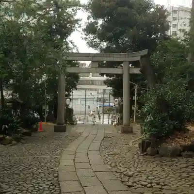 代々木八幡宮の鳥居