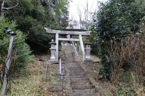 大六天麻王神社の鳥居