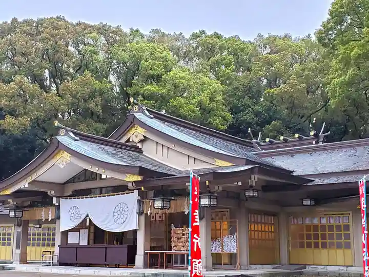 福岡縣護國神社の本殿・本堂