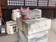 曽根天満宮の狛犬