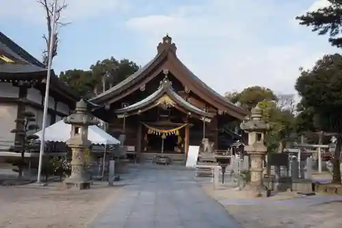 寺津八幡社（寺津町）の本殿・本堂