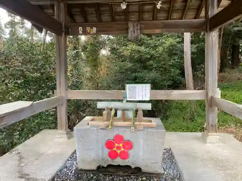 矢奈比賣神社（見付天神）の手水