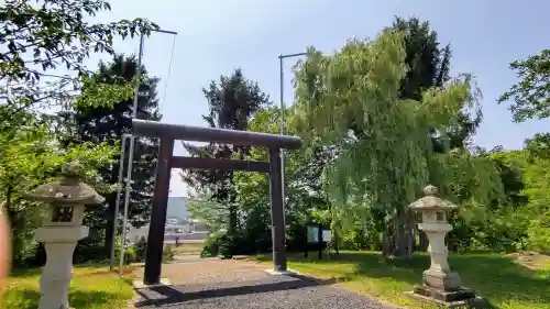 留辺蘂神社の鳥居